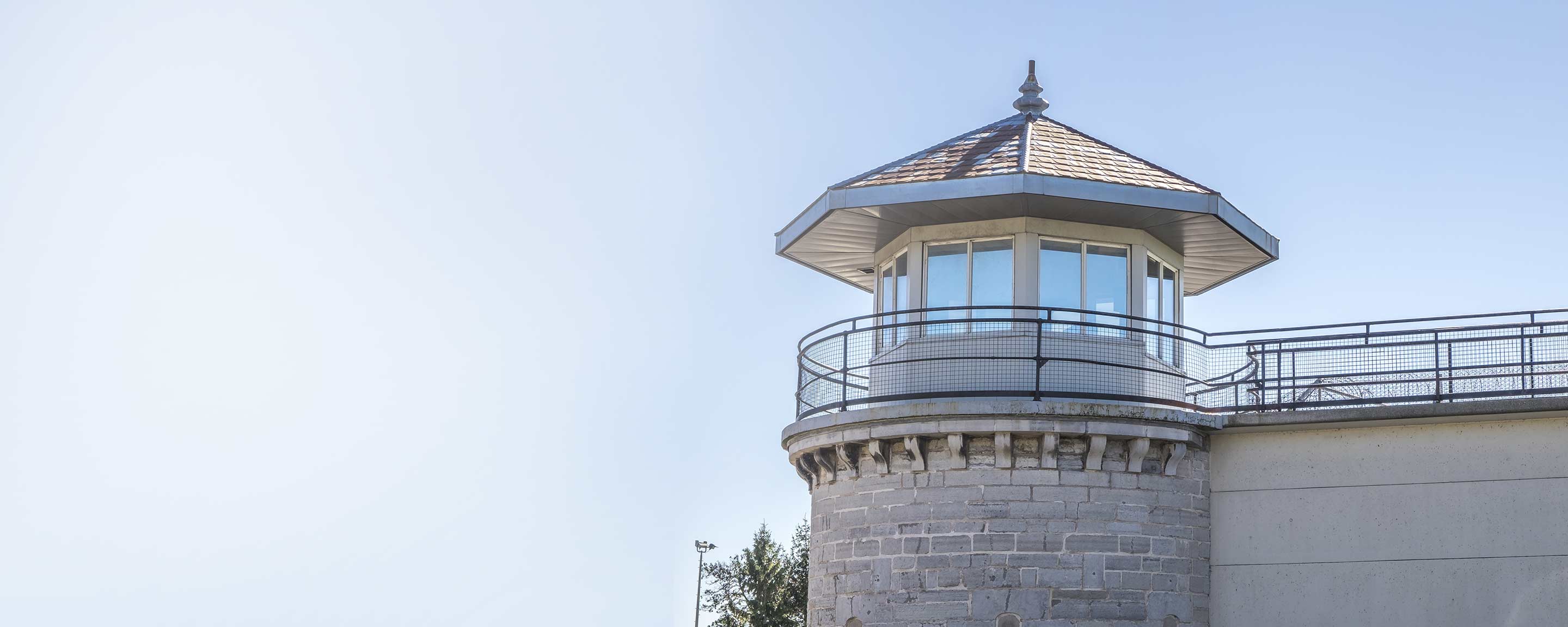 Prison guard tower