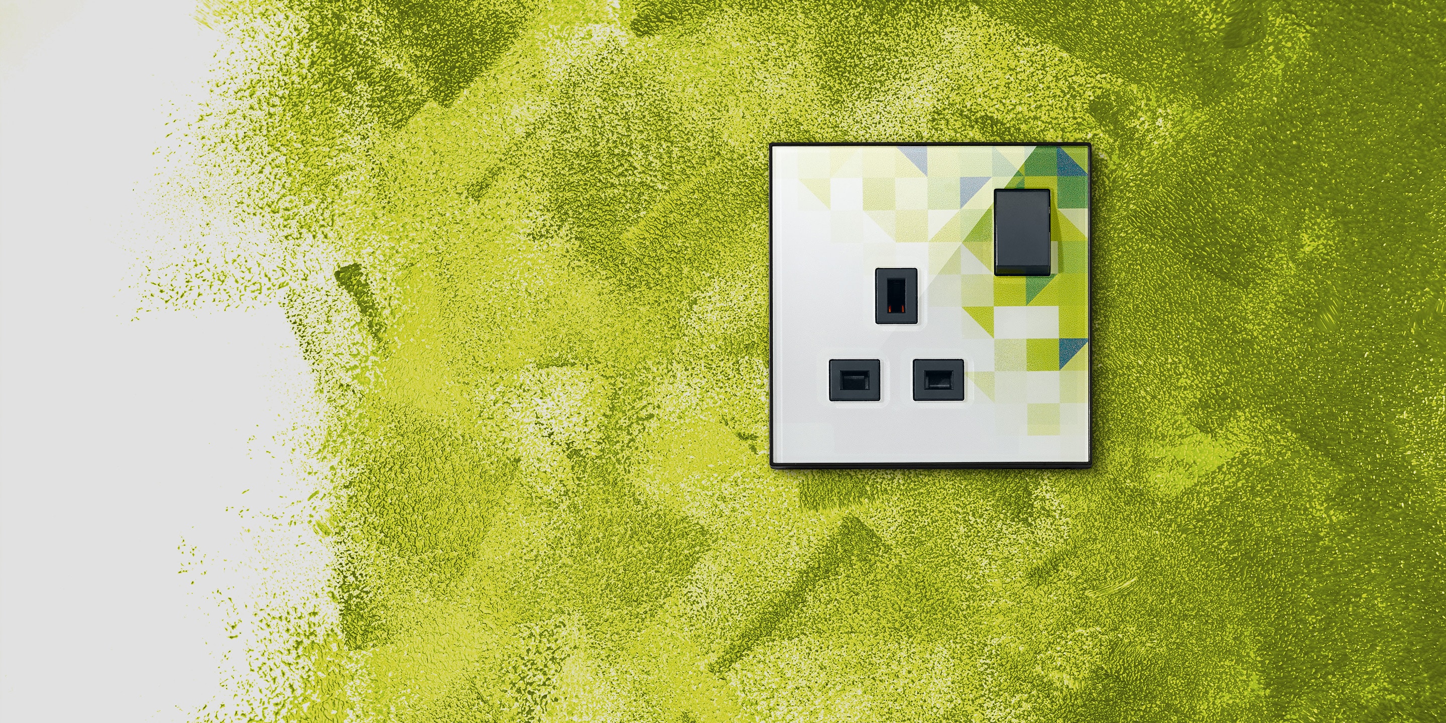 Elements product charging tablet in office