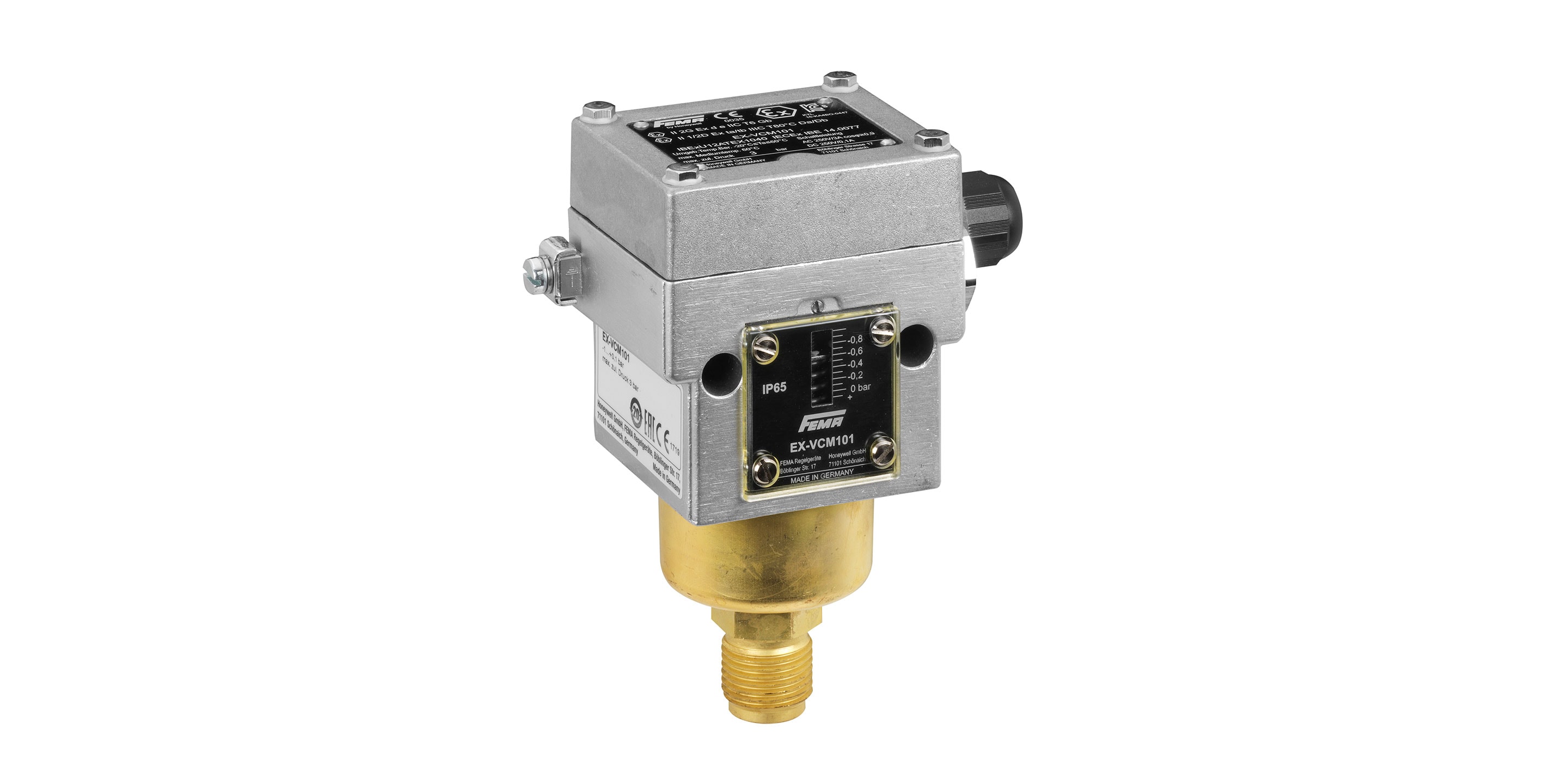 FEMA pressure switch product
