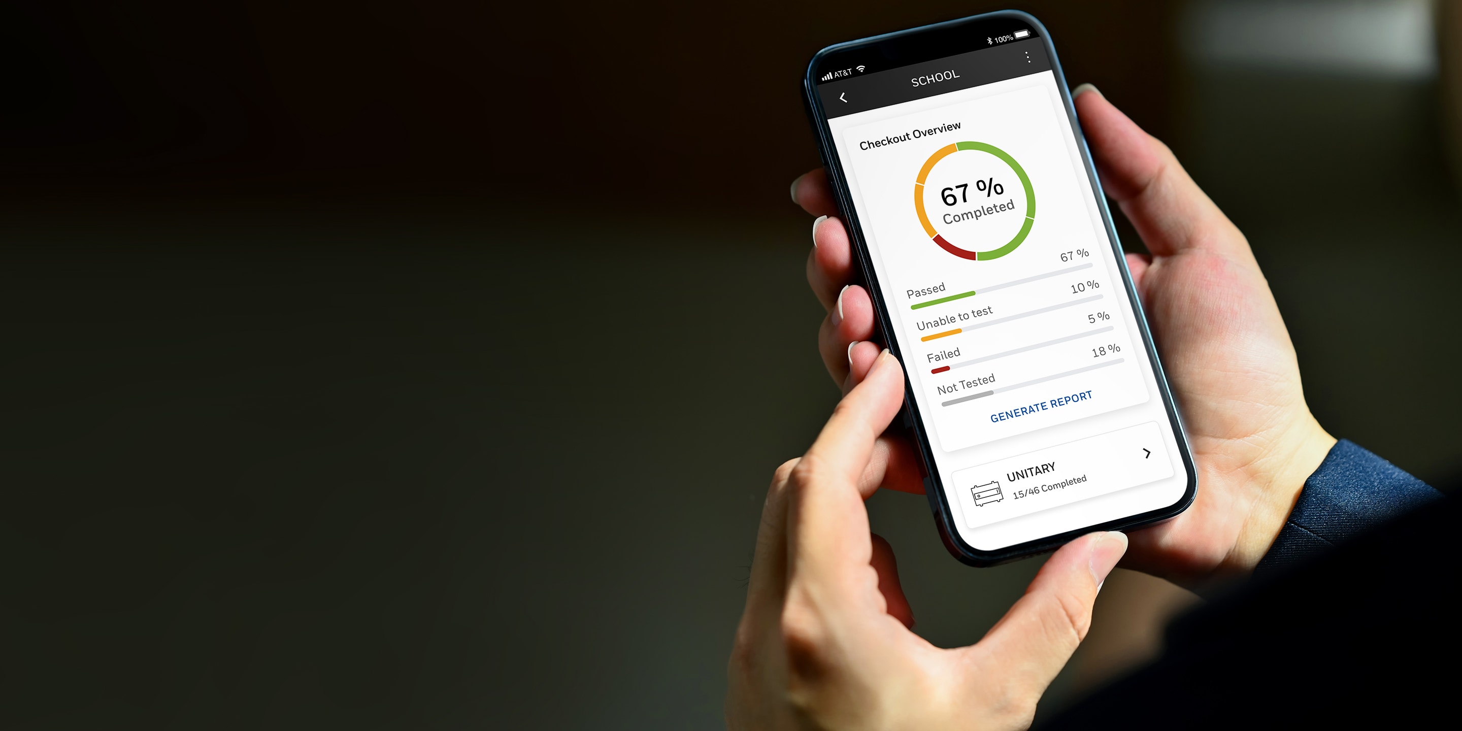 App screen