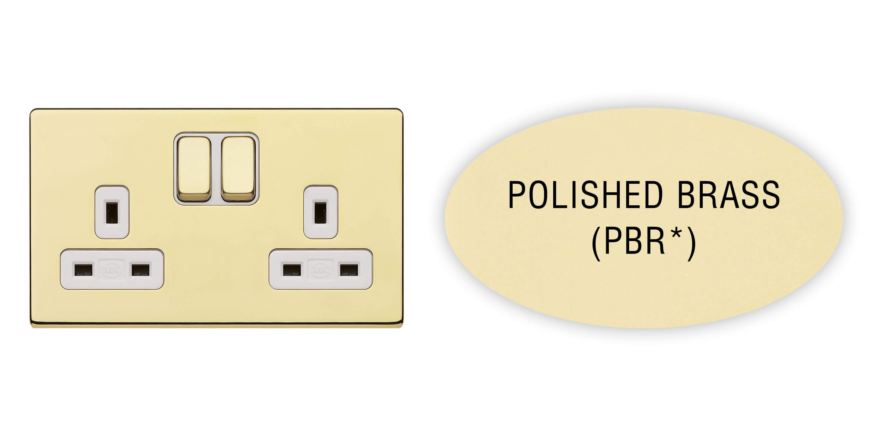 Polished brass 