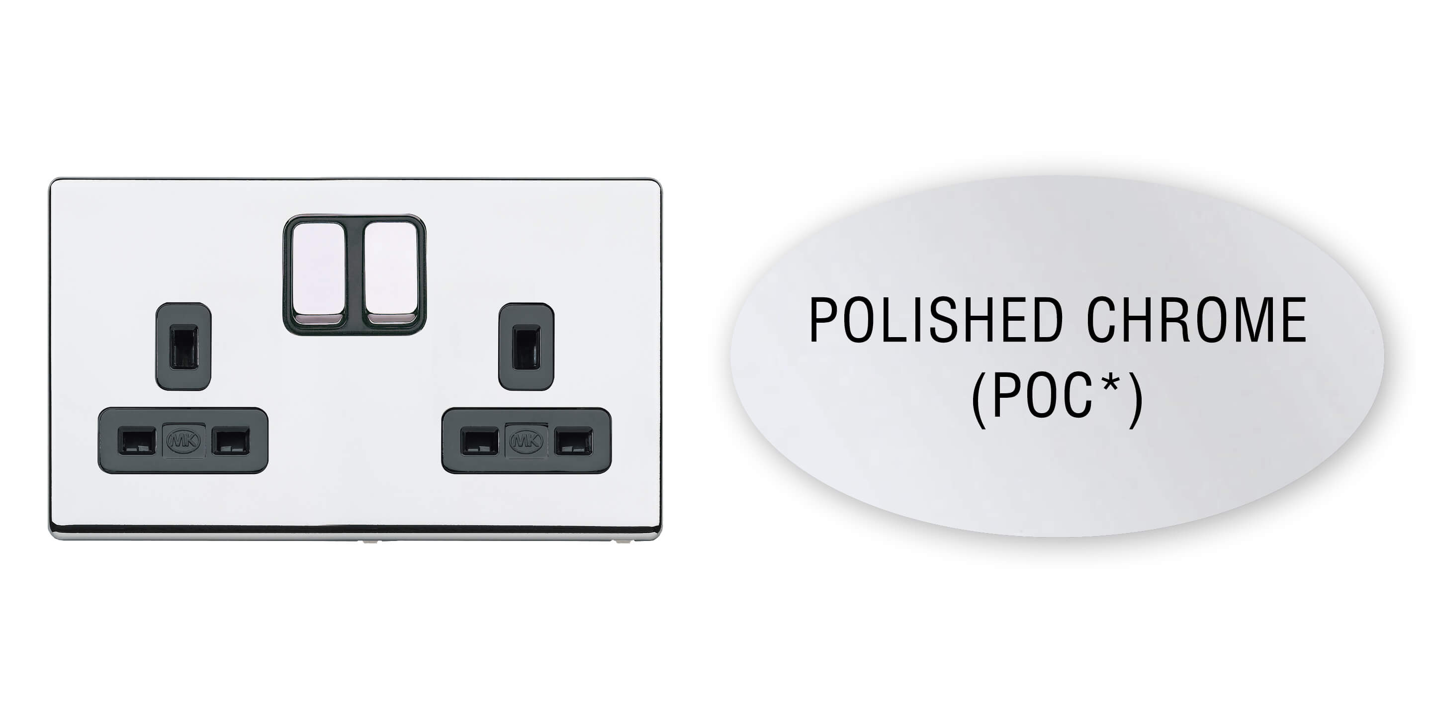 Polished chrome 
