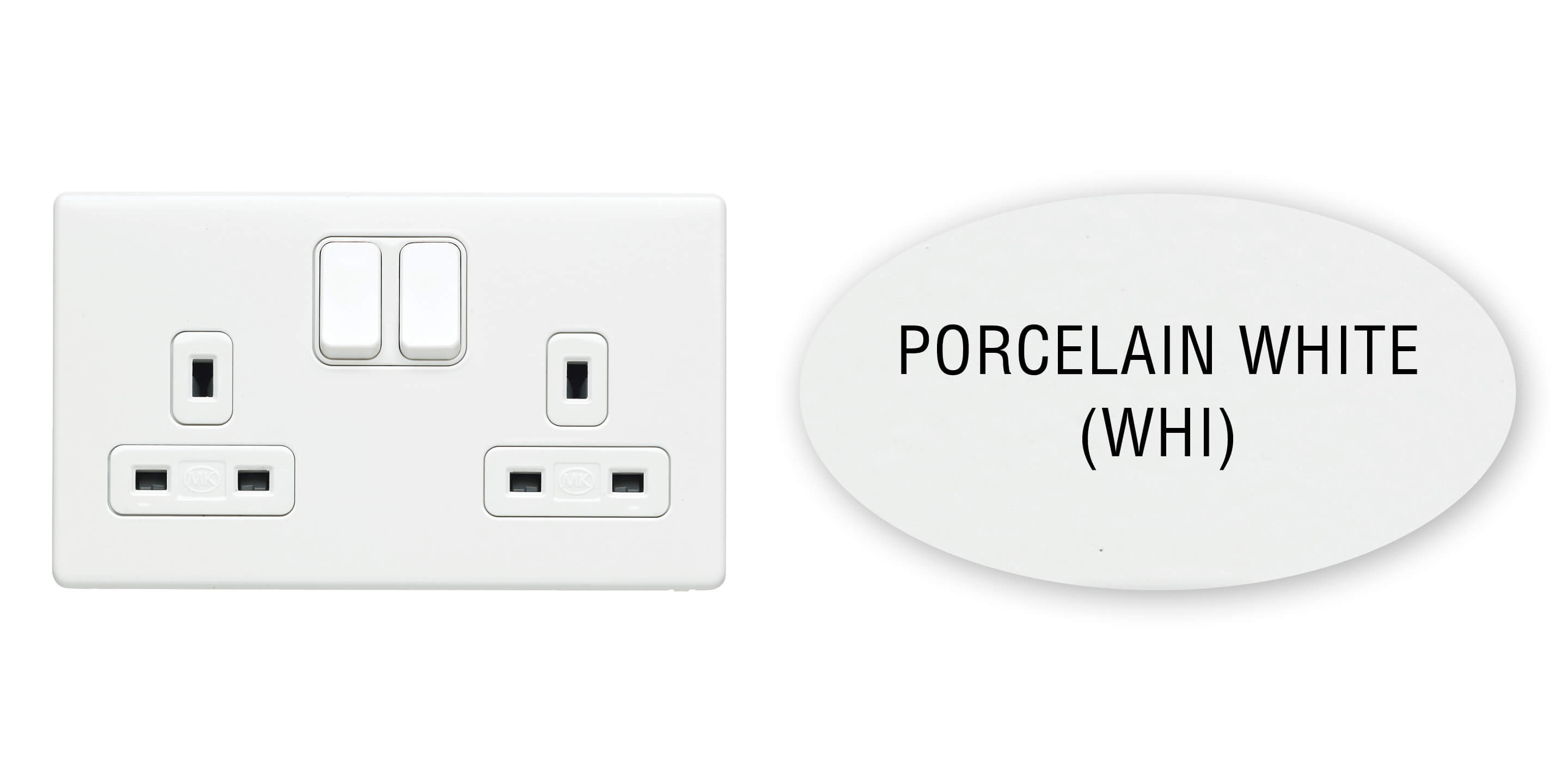 Porcelain white 