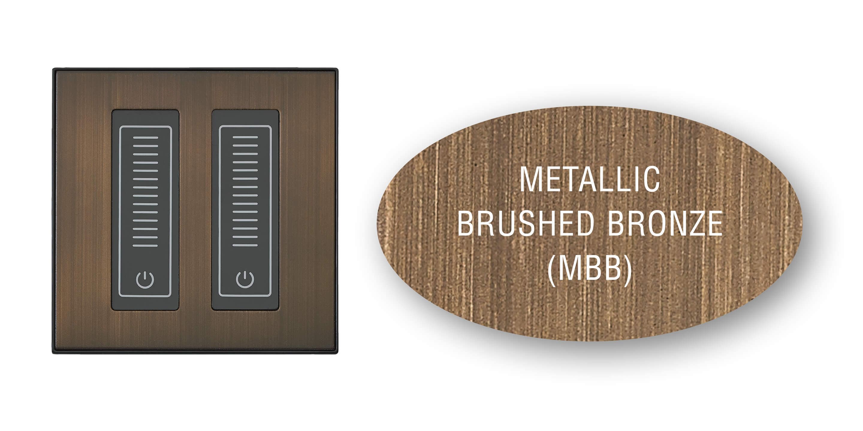 Elements brushed bronze