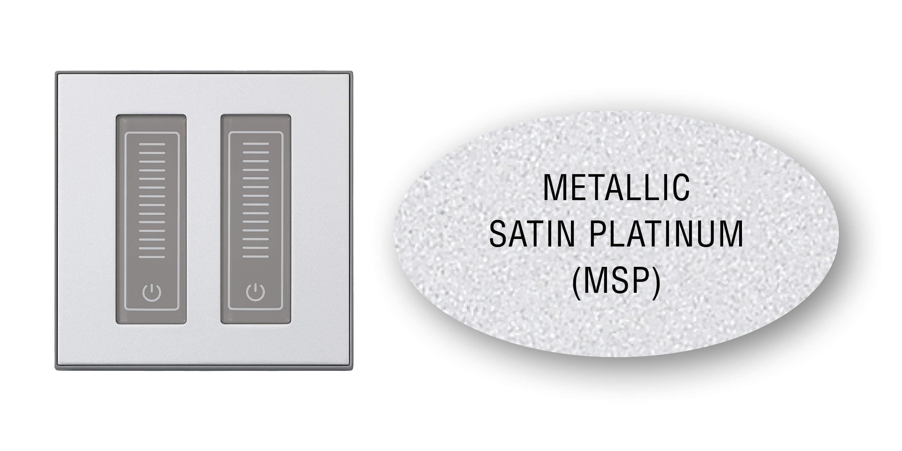 Elements satin platinum