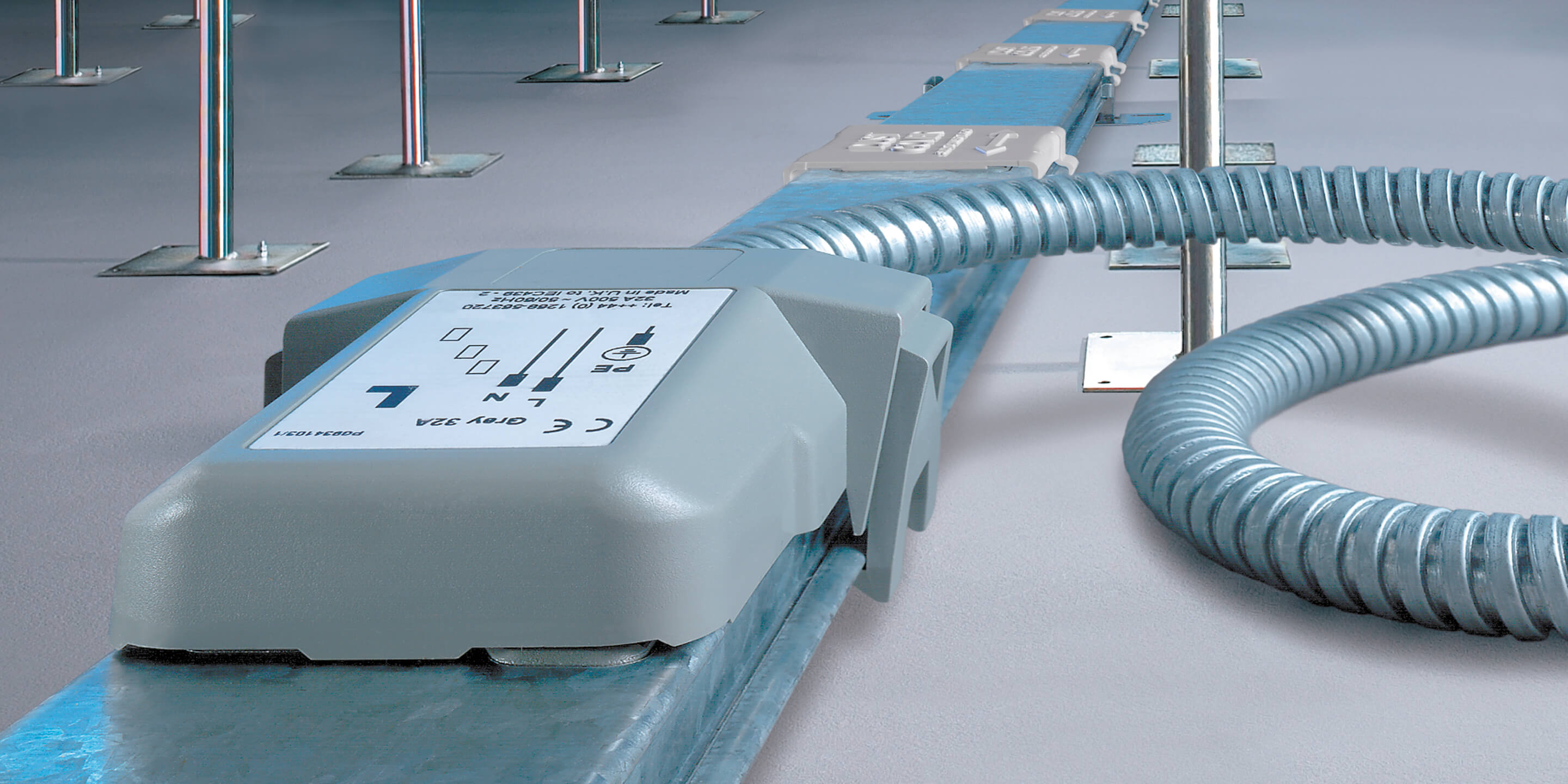 Raisted floor systems underfloor 