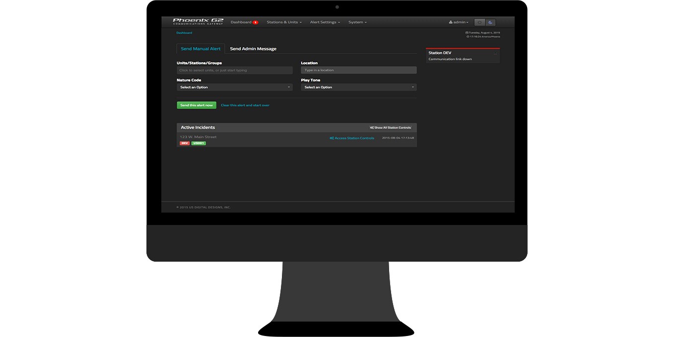 Computer dashboard