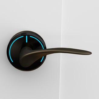 Onity Serene handle wing dark bronze