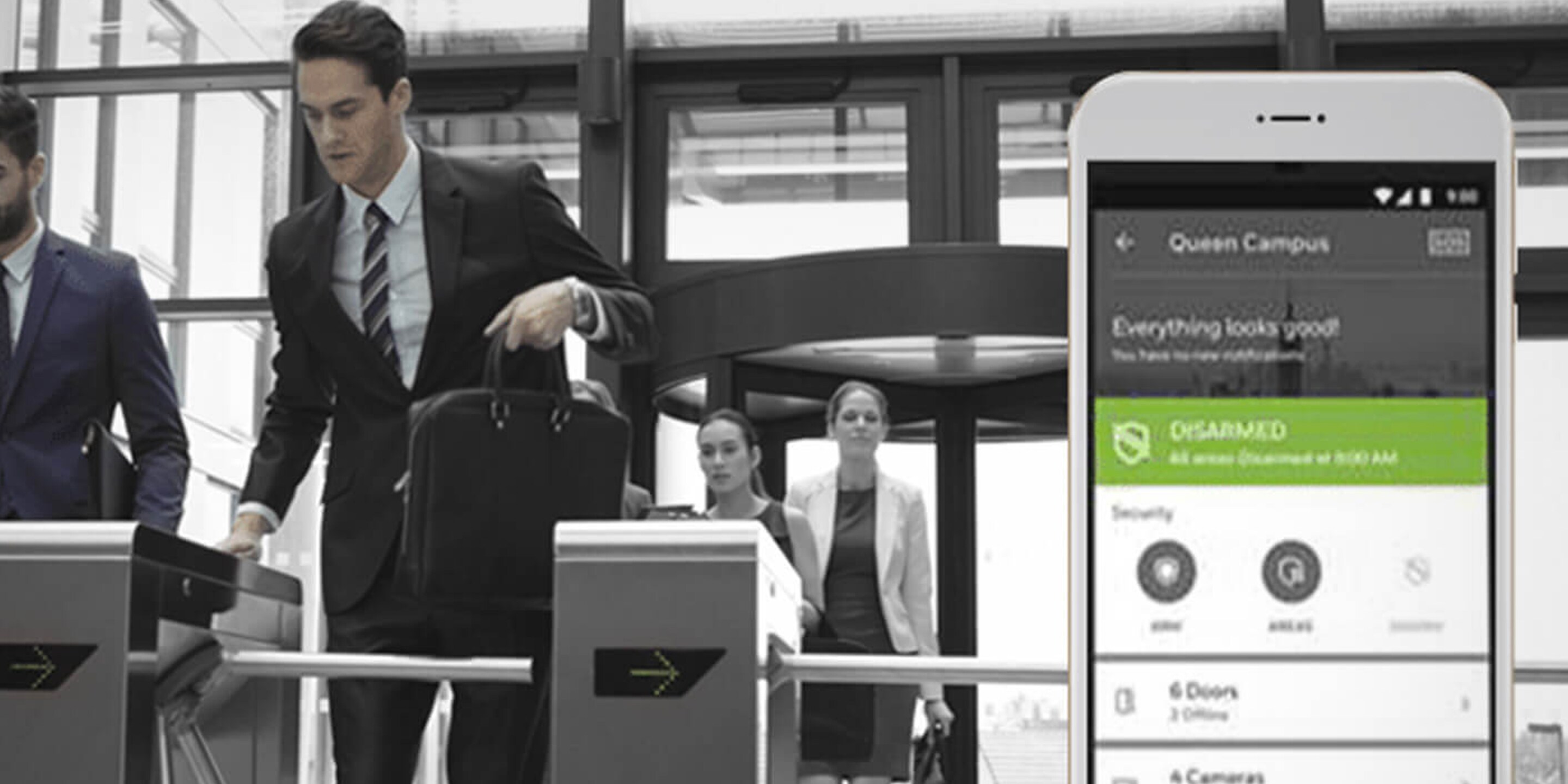 Access control phone application