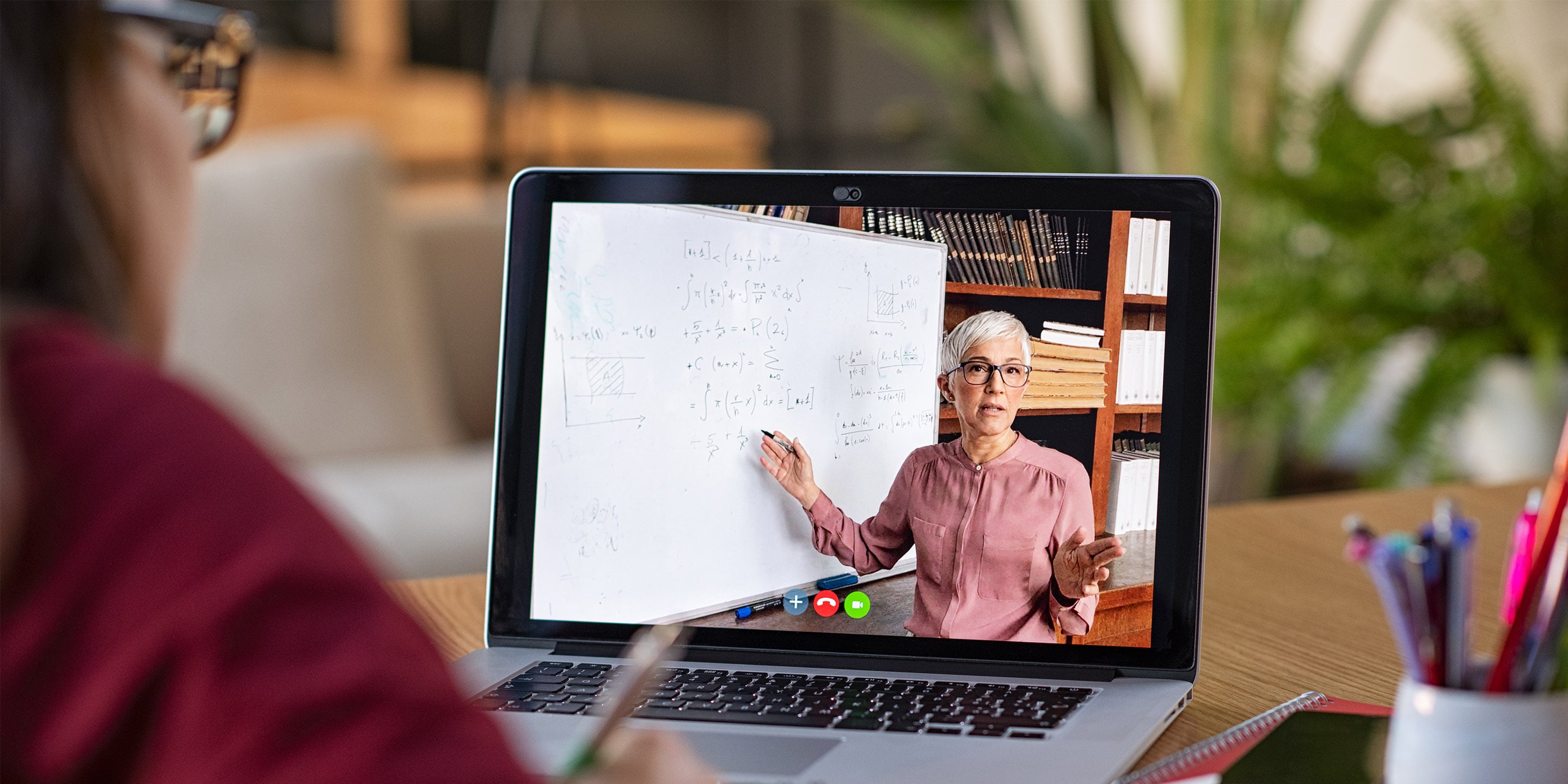 Woman at laptop