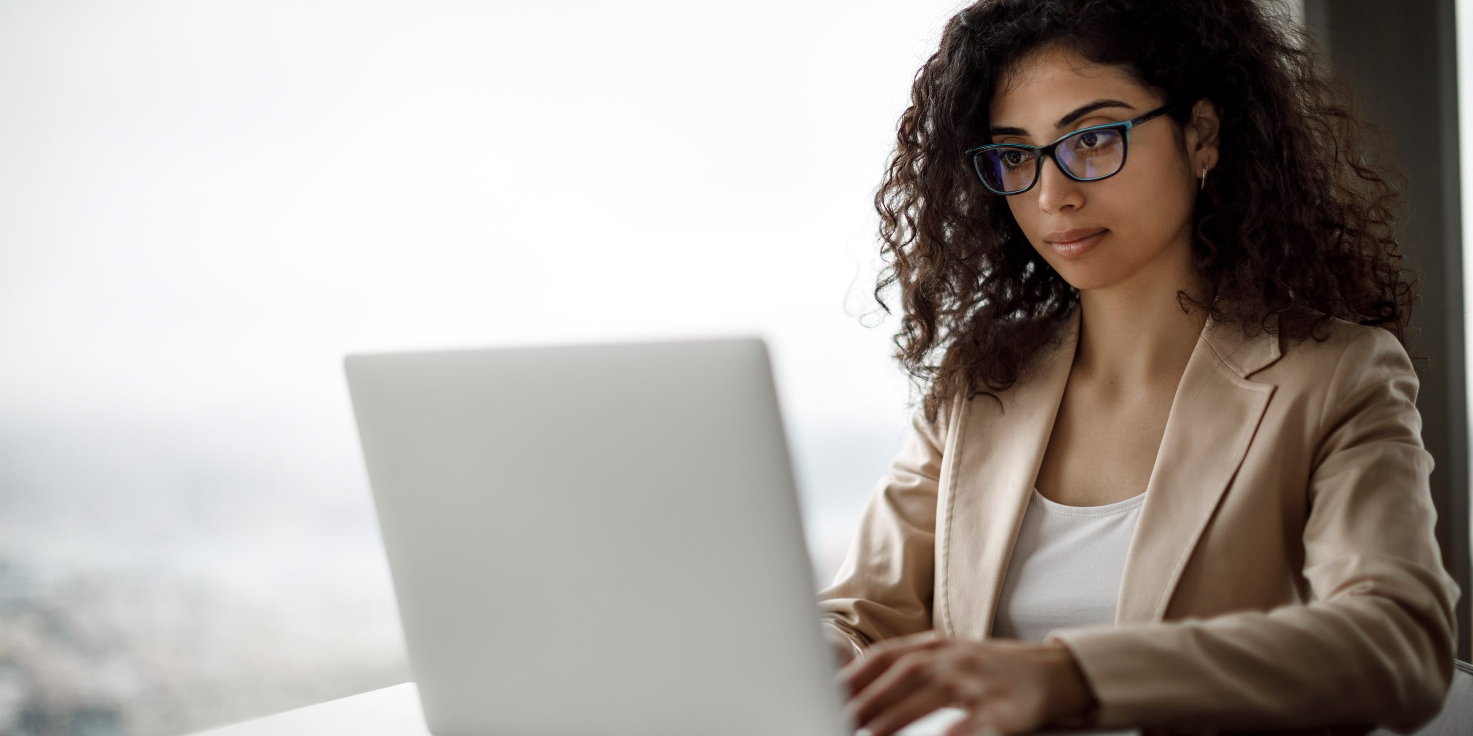 Woman on laptop 