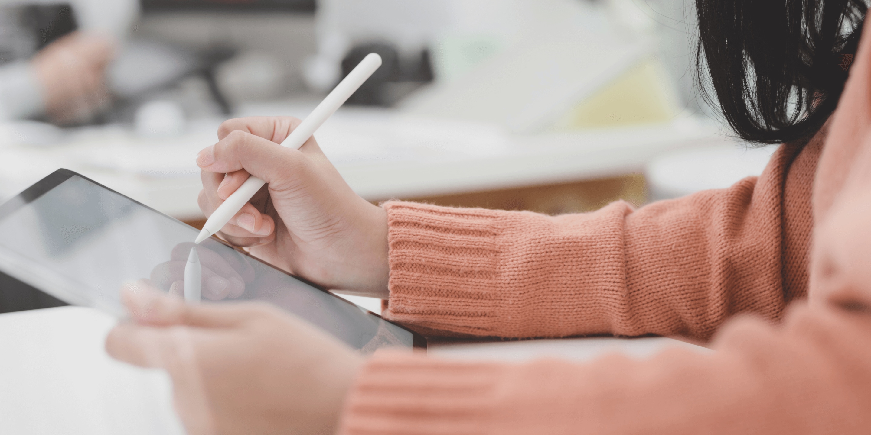 Writing on Tablet